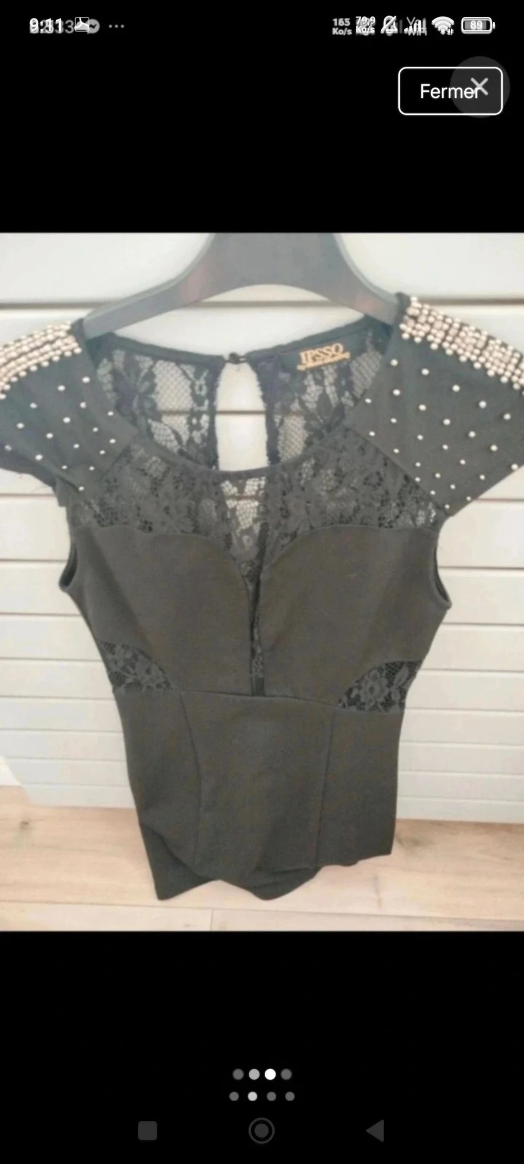 Chique zwarte ipsso jurk – photo 2